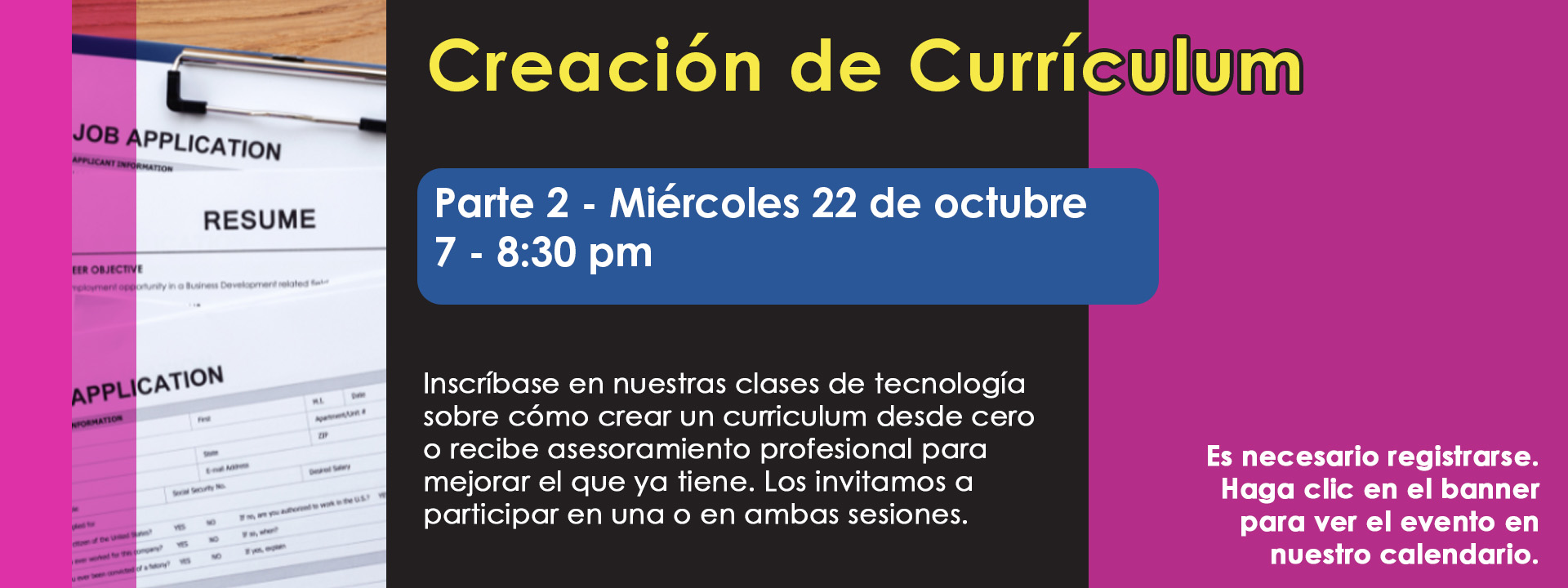 Curriculum creation Oct